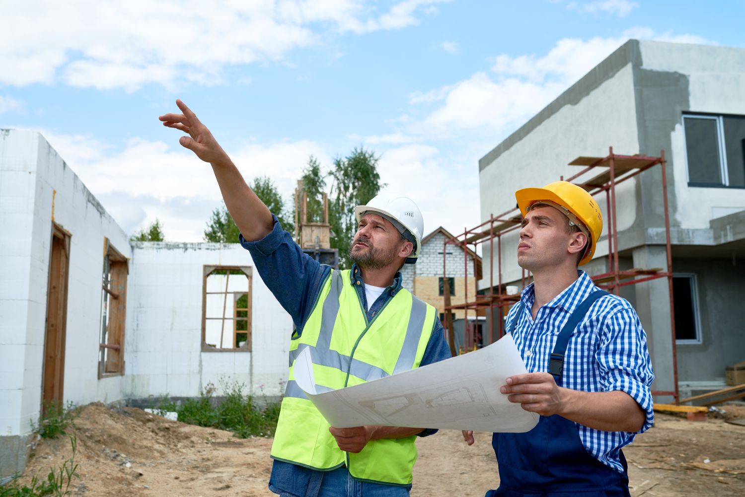 Which direction is best for building a house