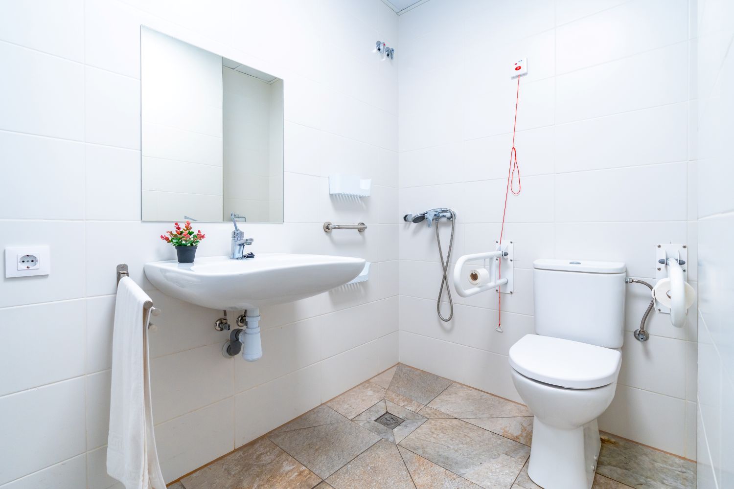 Bathroom for the elderly