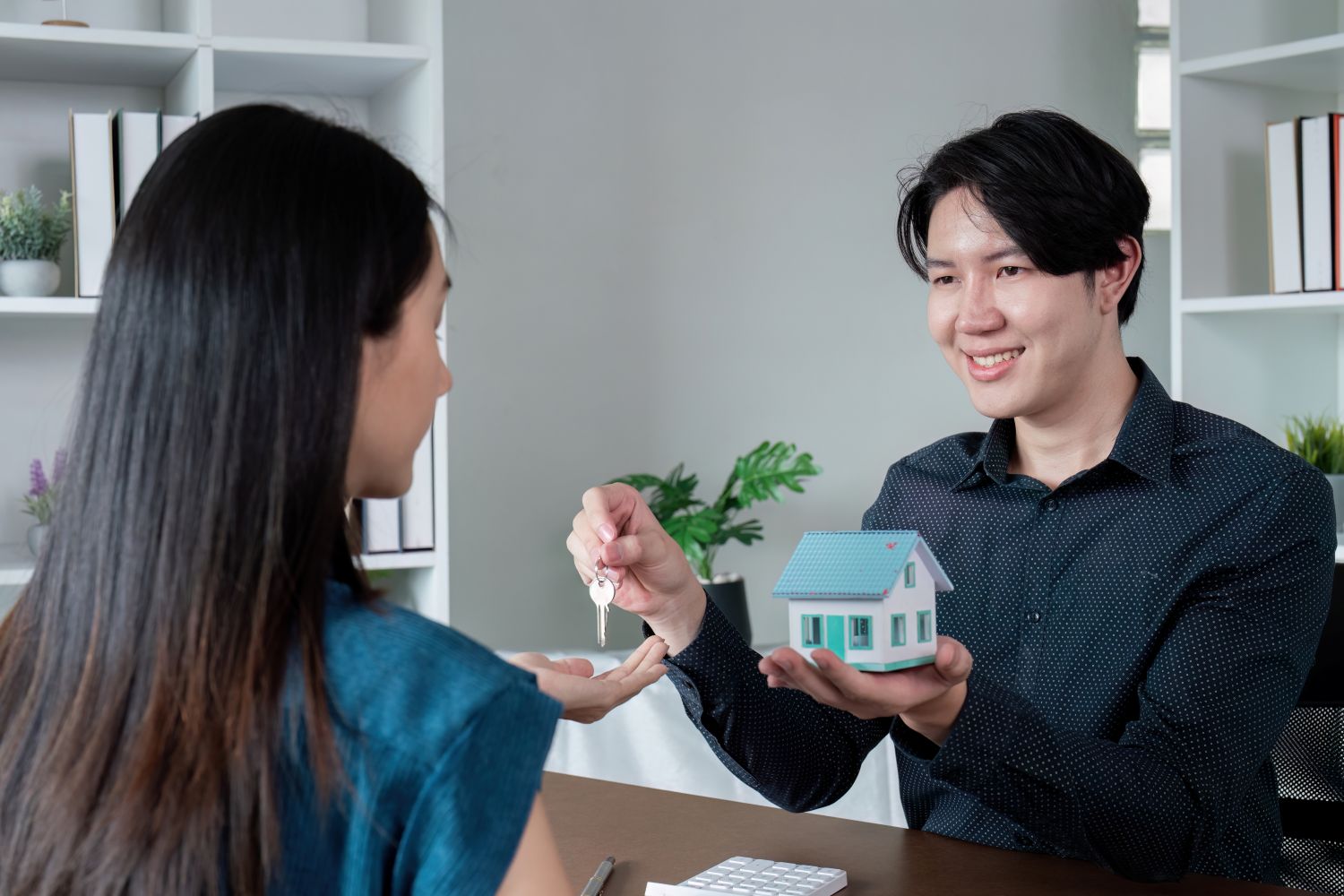 Choose to buy a house or a condo.
